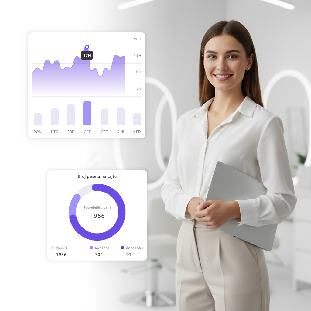 Viora - Izrada veb sajtova za salone