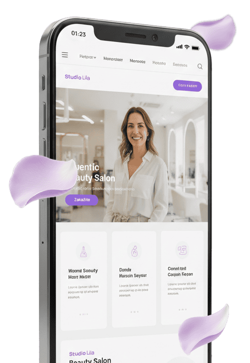 Viora - Izrada veb sajtova za salone